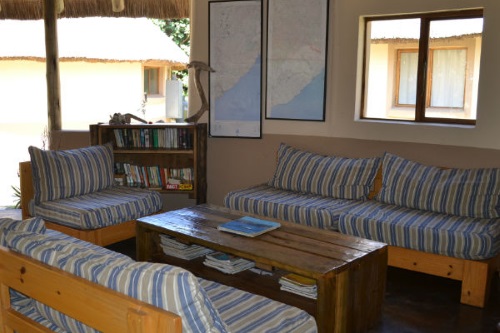 Greenfire Lodge Wild Coast zitkamer